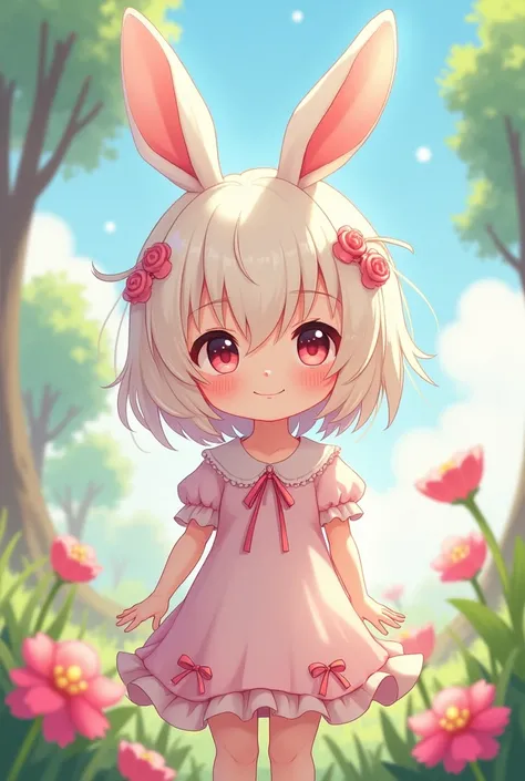 Anime rabbit girl