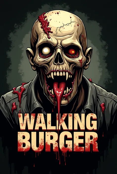 Logo of The Walking Dead Zombie Transformed Series The Walking Burguer