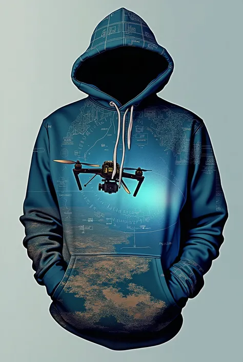 Hoodie design for remote sensing and gis