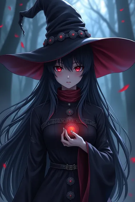 夜に城の上を飛ぶ剣を持つanimeの女の子, castlevania witch, Black-haired wizard,  grim reaper in the night !!!!, animeファンタジーアートワーク, 2. 5 d cgi animeファンタジーアートワーク, Dark Wizard full view, Dark Wizard, HD artwork, Bayonetta, Morgana ,  High Definition Artwork , anime　 Spectacul...