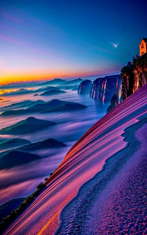 Spectacular views、 Future Cities 、god秘的、 Vivid 、 is glittering、 magic 、 surrealism、god々、 amazing、Little Star, beautiful scenery, Inspiring Scenery, Spectacular Scenery ,Breathtaking Scenery , amazing風景, Emotionally Shaking Scenery,Charming landscape,Impres...