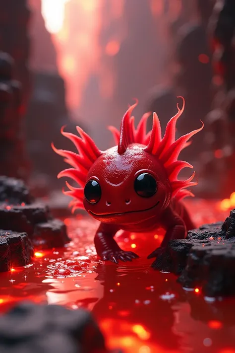 minecraft red nether axolotl 