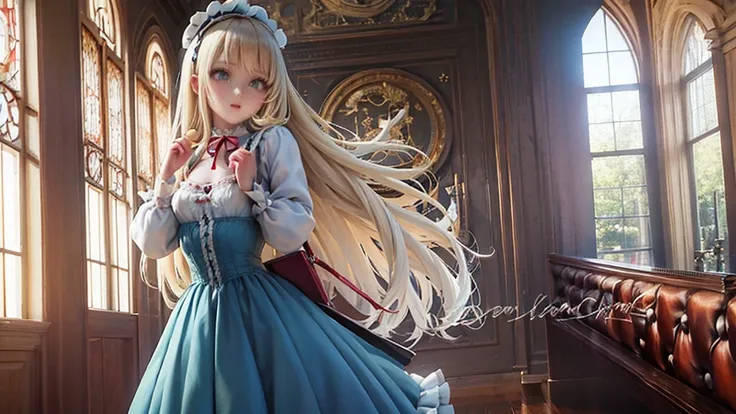   flat chested、  wearing Victorian style clothes ,Im wearing a long fluffy dress and carrying a handbag, Victorian style costume,   Victorian blue dress  ,  Victorian Dress ,  Rococo Dress , Historical Baroque Dresses,   Victorian Fashion  , Rococo Dress, ...