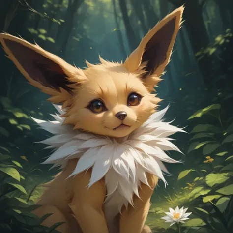 Jolteon,
hyper-realistic, highest quality, masterpiece, immaculate, gorgeous, cute, stunningly beautiful, perfect anatomy,
score_9, score_8_up, score_7_up,
in the forest