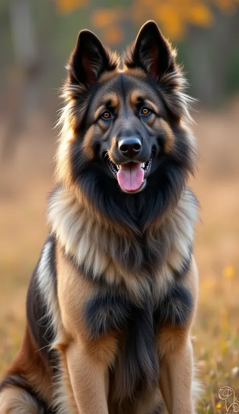 I want an image of a CATALAN SHEPHERD  . Give me a close up , sitting,  with friendly pose ,  image in a suggestive environment typical of these races ,  keep giving me options for this breed by changing the background by varying the colors and the setting...