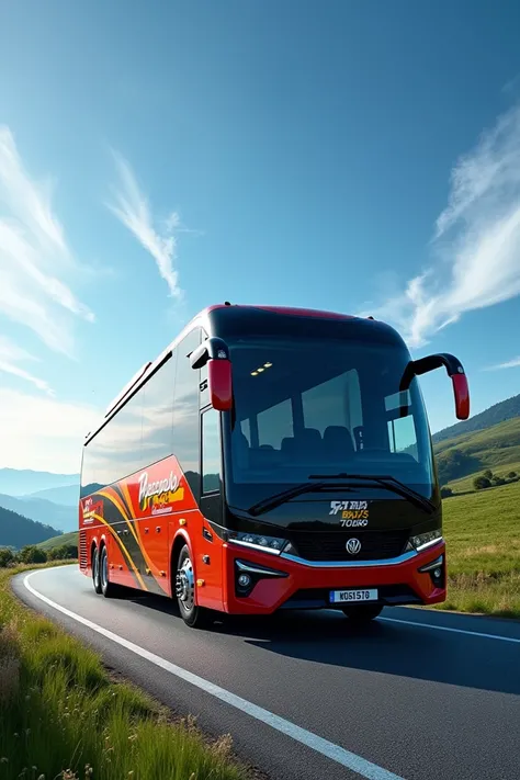 Create a Bravo Tours bus on a Marcopolo G8 