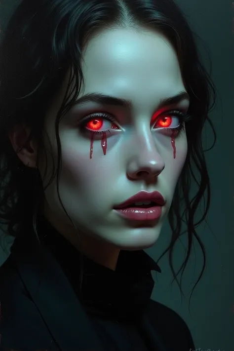 Edythe Cullen with red eyes 