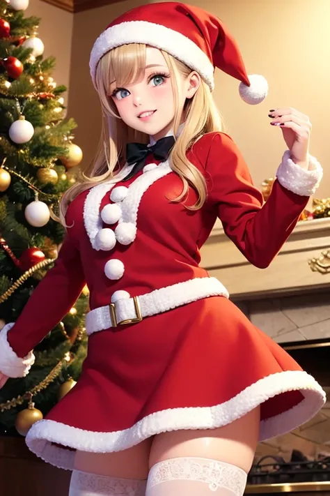  mini skirt Santa 