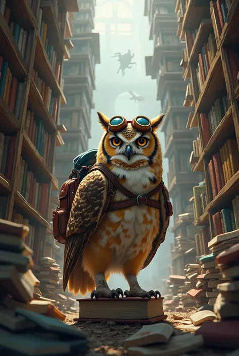 The Owl Adventurer　book store　panic　 real