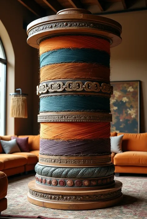 Large thread spool for sofa