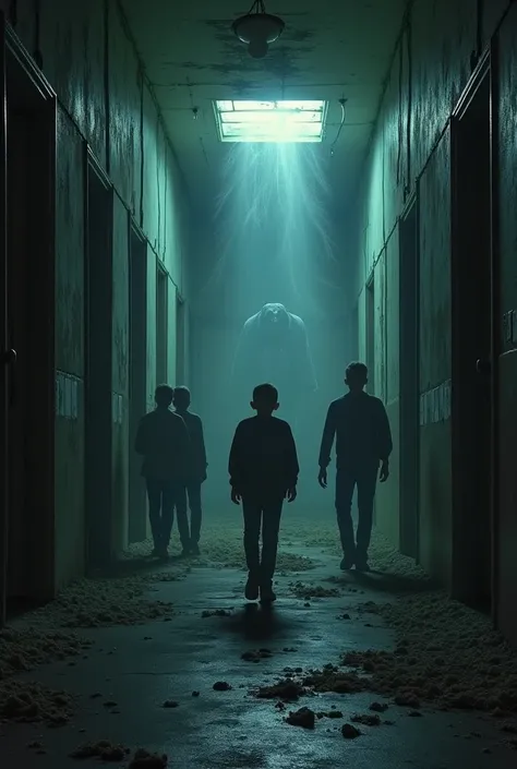 Mysteries of the forgotten orphanage
The First Twist: They encounter the ghost of a young boy who warns them about trapped souls before being pulled into a dark dimension. Make the  look creepy. Those who saw the  were 5 adults