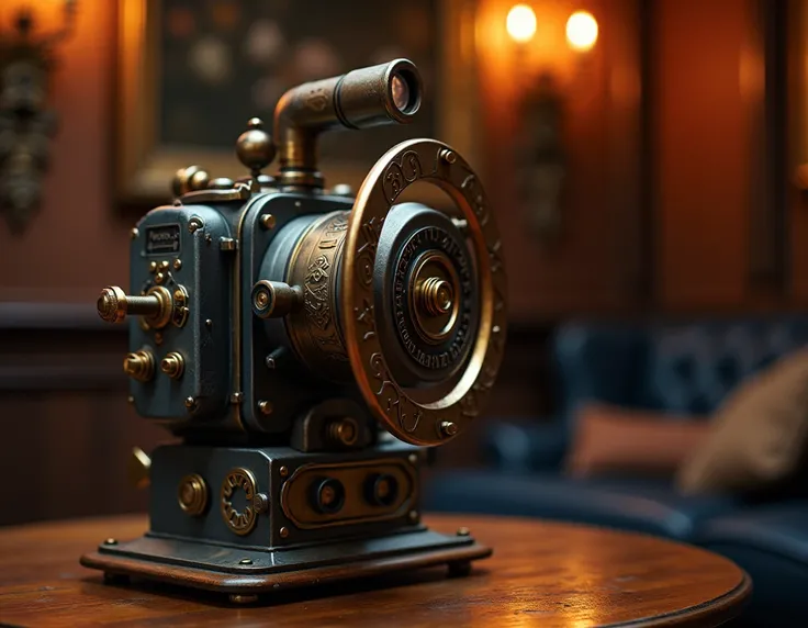 simple film projector can rotate 360