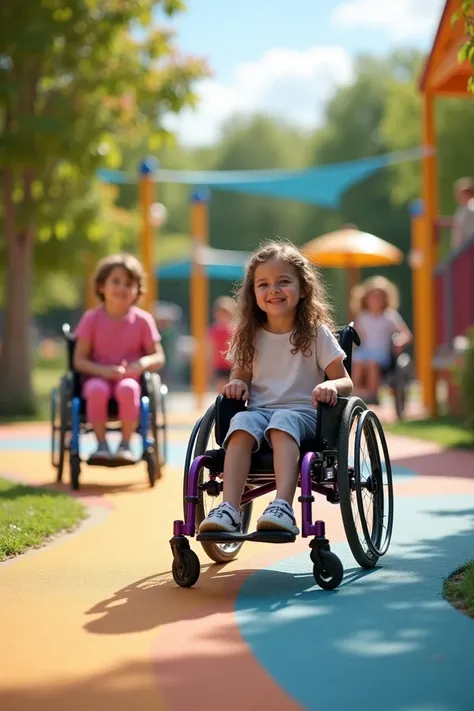 I would like a playground for the handicapped with a wheelchair