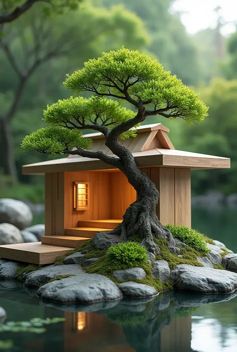 bonsai inspired structure