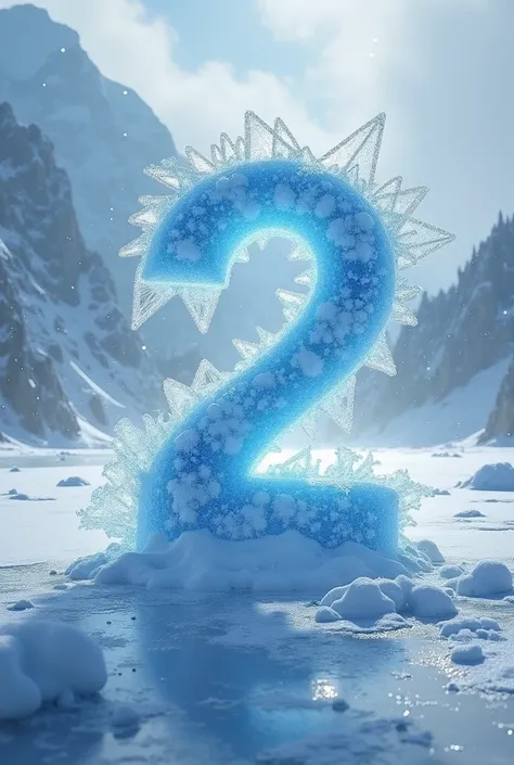 The number 2 in frozen rotation