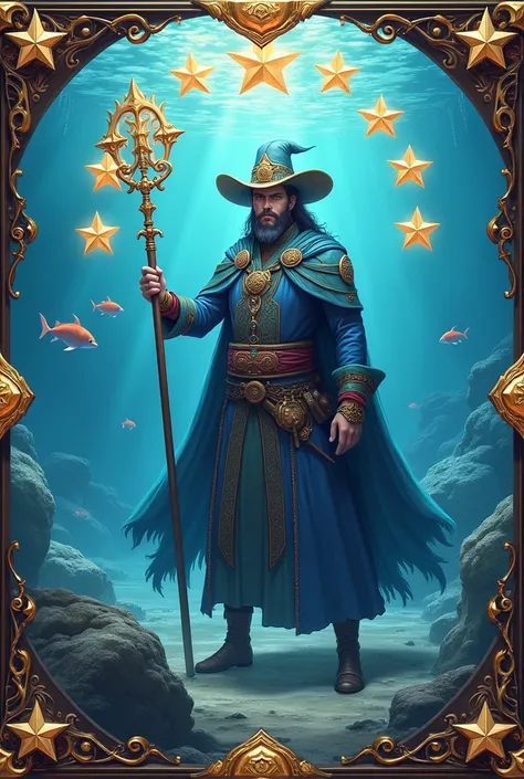 Make a yugi oh . But with the photo of Vasco da Gama with 7 stars and water attribute 