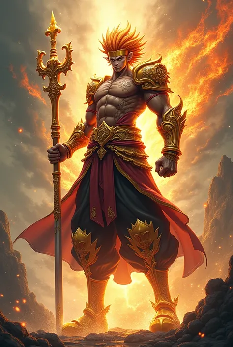 The combination of sun wukong and Ichigo kurasaki