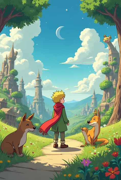 The Little Prince Go to Animal Lover Planet Anime