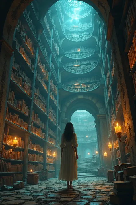 The Eternal Library

In the heart of a bustling city, hidden beneath layers of ancient stone, there existed a secret known only to a few: The Eternal Library. It was said to hold every story ever told, every secret ever whispered, and every future yet to u...