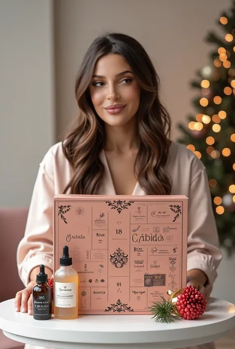 Tu crée une campagne de communication sur les réseaux sociaux pour Aroma-zone. Pour cela tu fait appel à l’influenceuse Sananas. La photo est donc une capture d’écran sur le réseau social Youtube de Sananas qui présente le calendrier de l’Avent d’Aroma-zon...