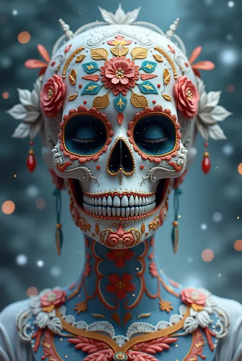 sugar skull de Noel 