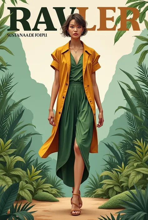 Sustainable Fashion Magazine Cover

For the magazine cover, focus on the theme of "Sustainable Fashion." Here are some elements to consider:

- **Composition**: Ensure a balanced layout with a clear focal point.
- **Visual Impact**: Use a striking fashion ...