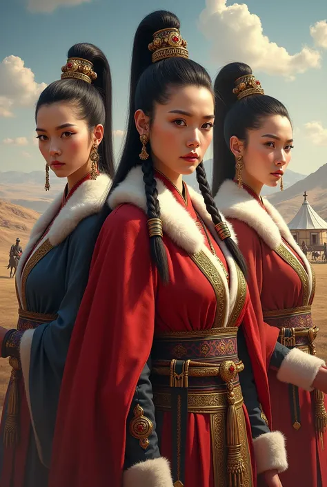 Genghis khan daughters