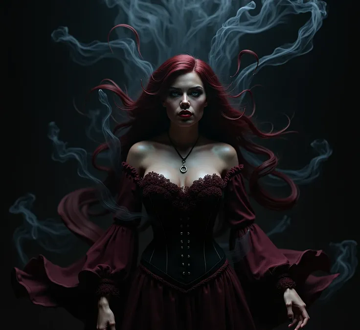 a dark ghostly spirit made of black smoke, 1girl, giant breasts, blue colors, ethereal, dramatic, dark fantasy, (best quality,4k,8k,highres,masterpiece:1.2),ultra-detailed,(realistic,photorealistic,photo-realistic:1.37),HDR,UHD,studio lighting,ultra-fine p...