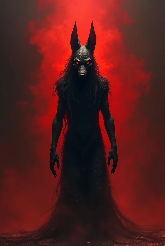 soulless anubis
red and black
