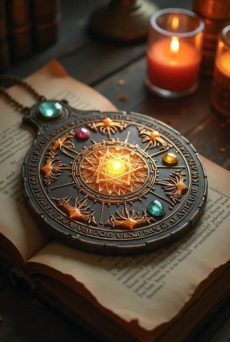 Any amulet or element that reminds of the wizard Solomon 