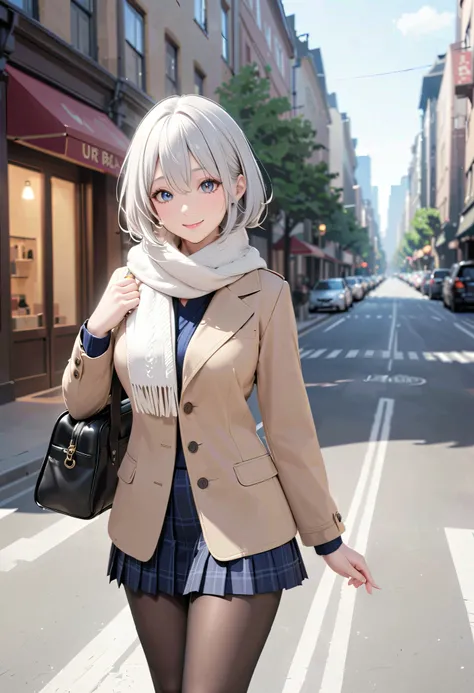 1 Japanese girl, ((shiny silver hair)), bob cut, bang between eyes, beautiful hair), (glossy silver eyes:1.5), (beautiful eyes, twinkle eyes, large eyes), (athlete body, large breasts), cute face, beautiful face, pretty face, beautiful, good anatomy, long ...