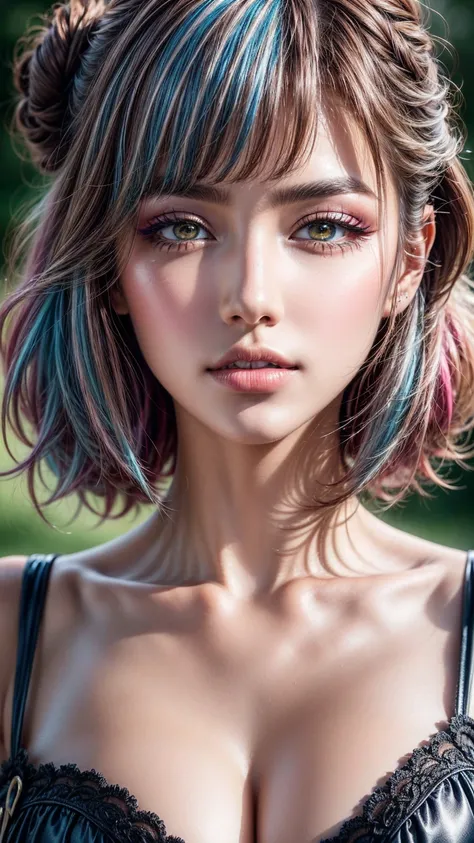 Realistic (photorealistic Realism), (high resolution), (intricately detailed art), (ultra realistic texture details: velvety skin, hair), (ultra quality),professional photography,(sharp focus,clearly visible ultra details,no blurry,perfect round,realistic ...