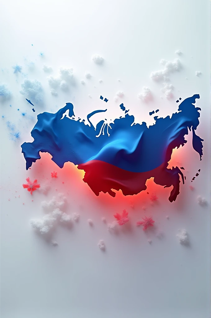 The evolving Russian flag that is being sold for atoms 