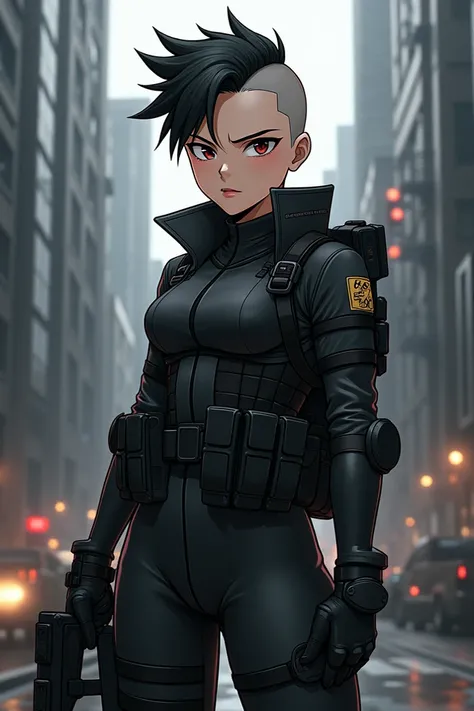 Anime character with haircut buzz cut anime character 