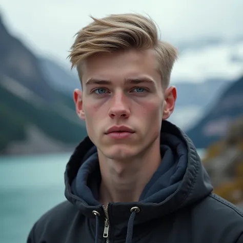 Handsome finnish teenager