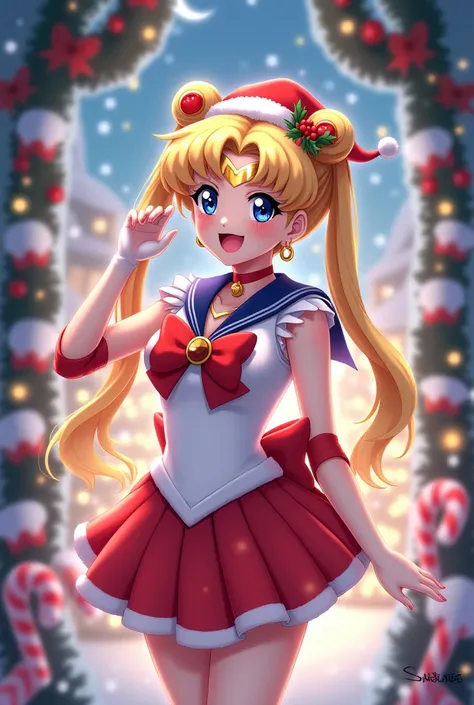 Sailor moon navideña