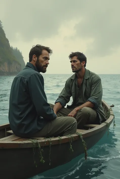 Ivan and Artem return home from the island by boat but they feel, that the changes ,  they made ,  affected their lives .