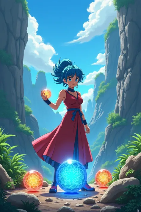 Bulma and the Dragon Spheres 