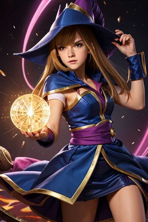 Dark Magician Girl from Yu-Gi-Oh, Emma Watson 