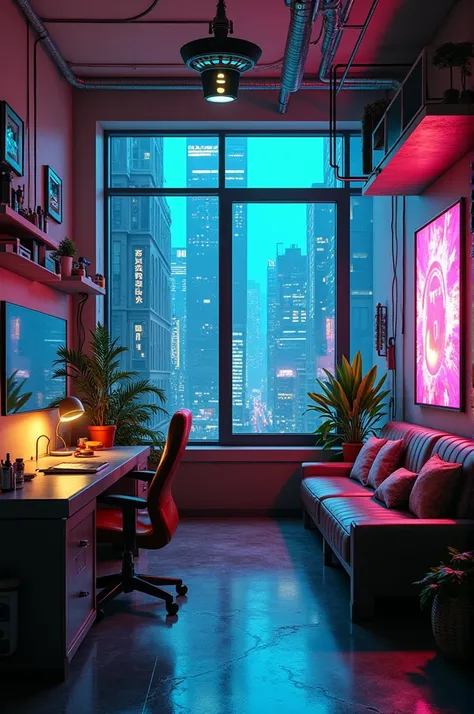 cyberpunk homestay