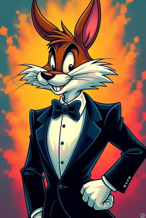 Taz Manía by the Looney Tunes in full dress 
For a shirt 