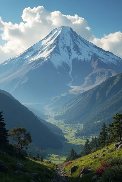 Chimborazo volcano 