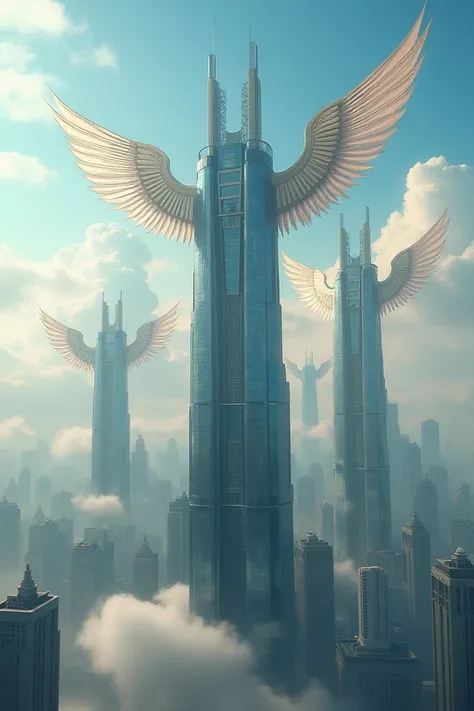 Skyscrapers with wings 