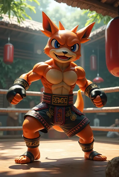 Pokemon de Muay thai