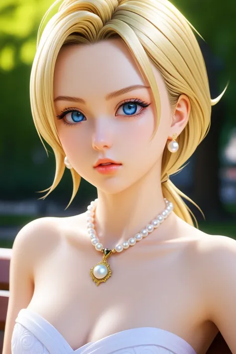 score_9, score_8_up, score_7_up, score_6_up, intricate details,  imperfections, anime, obra-prima, 4k, 8k, high contrast,(Android 18), ,1girl, high quality, high resolution, detailed face,  detailed eyes, skin imperfections, pearl necklace, 
head slightly ...