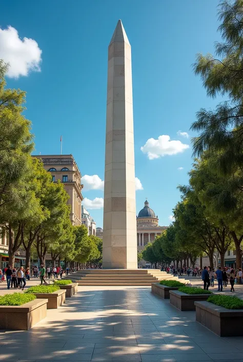 A stunning collection of images showcasing iconic landmarks and scenic landscapes in Buenos Aires, Argentina. Include vibrant views of the Obelisco in the heart of the city, the colorful Caminito street in La Boca with its artistic charm, the lush greenery...