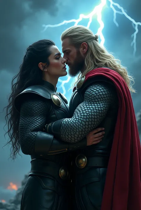 God of mischief kissing God of thunder