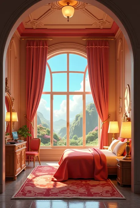 Animated themed hotel room for adults 