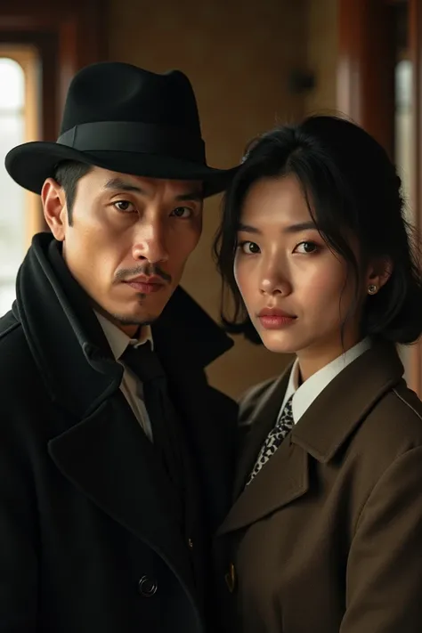 Peaky blinders Tommy Shelby and his chinese wife