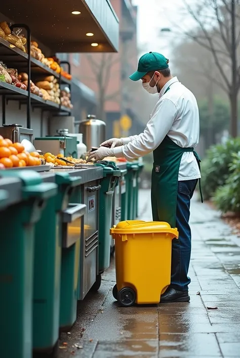  Wastewater must be managed with grease traps and without pouring oils into the drain, protecting drains against pests and overflows .  Waste oils must be collected by municipalities .  Garbage in food areas must be in suitable containers to avoid contamin...